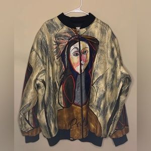 Picasso Bomber Jacket - Fits up to 2x